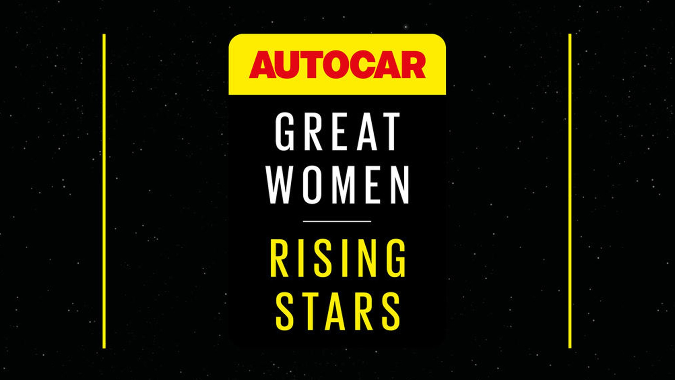 Autocar. Great women. Rising stars